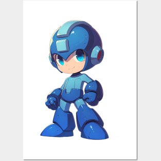 megaman Posters and Art